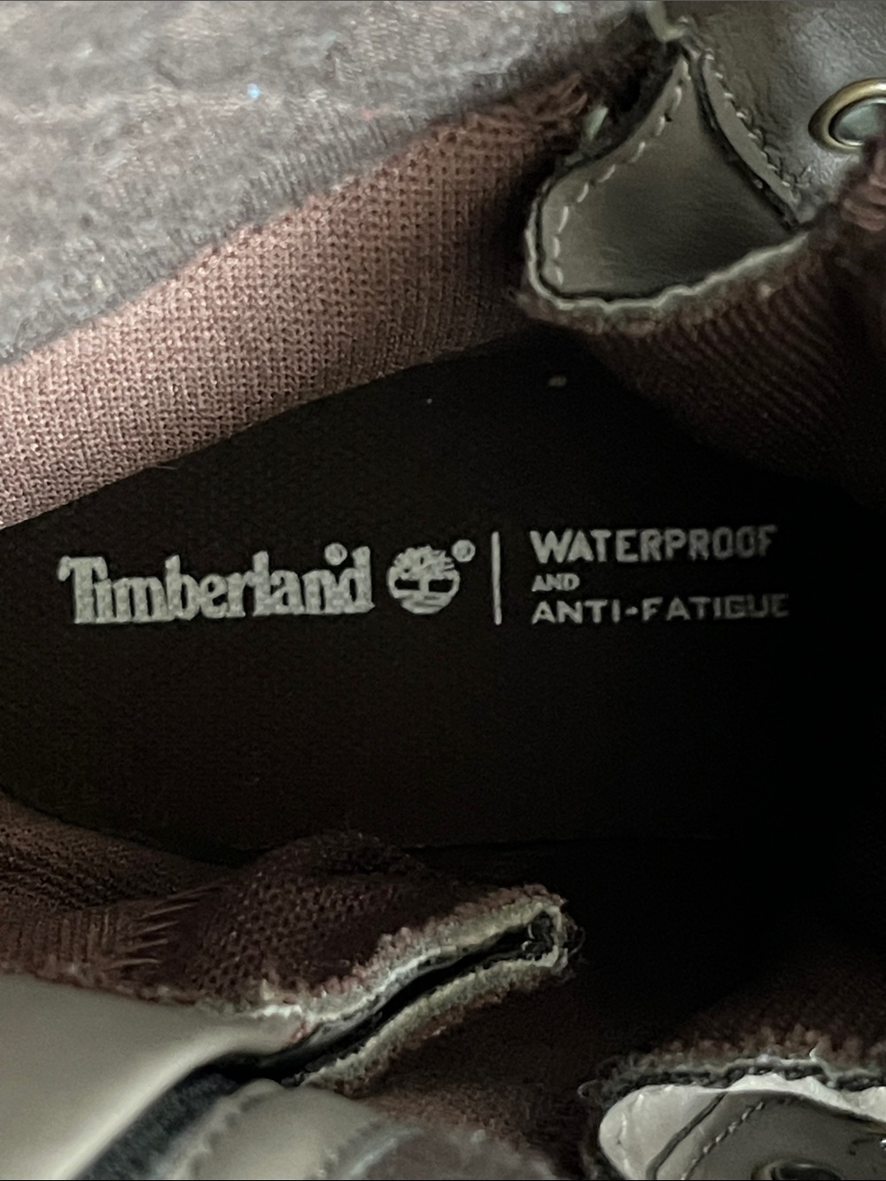 Timberland Wheelwright Tall Waterproof Knee High Moto Boots Dark Brown Suede 6.5 - Picture 12 of 13